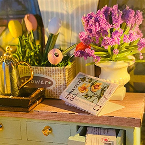 Flower House DIY Miniature House Kit