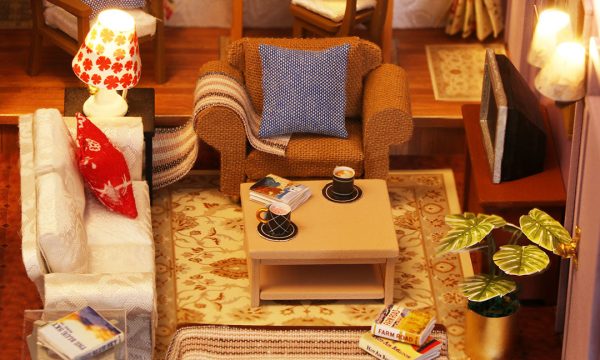 Monica's Apartment DIY Miniature House